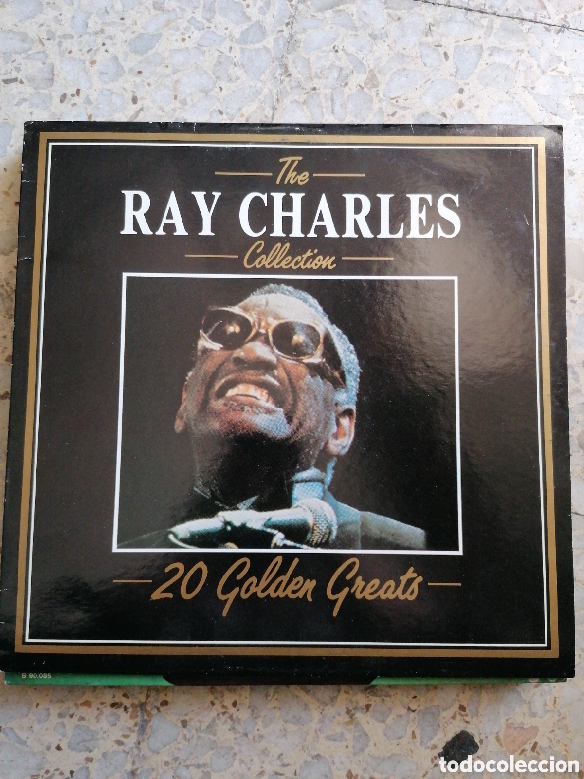 Discos de vinilo: LP THE RAY CHARLES COLLECTION 20 GOLDEN GREATS EDICION ITALIANA 1984
