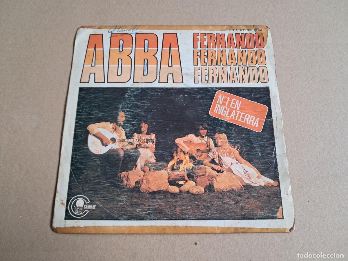 Discos de vinilo: ABBA - FERNANDO SINGLE 1976 EDICION ESPA&Ntilde;OLA