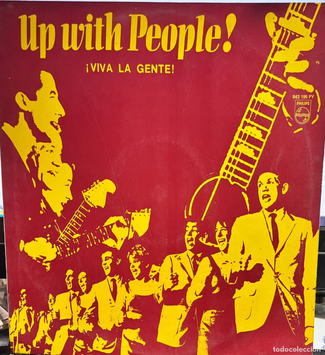 Discos de vinilo: LP VIVA LA GENTE-UP WITH PEOPLE. LP-GEXT-904