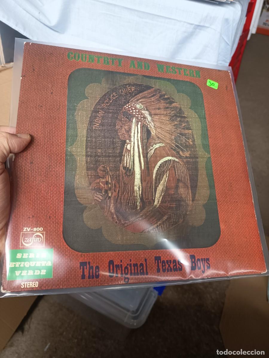 Discos de vinilo: LOTE 464, LP LOS ORIGINALES TEXAS BOYS,( FOLK COUNTRY)