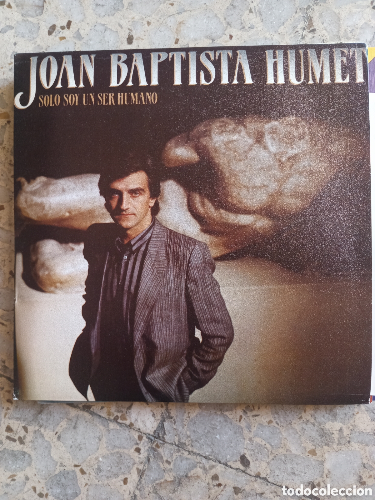 Discos de vinilo: SGL JOAN BAPTISTA HUMET SOLO SOY UN SER HUMANO 1984 PROMO CON HOJA PROMO