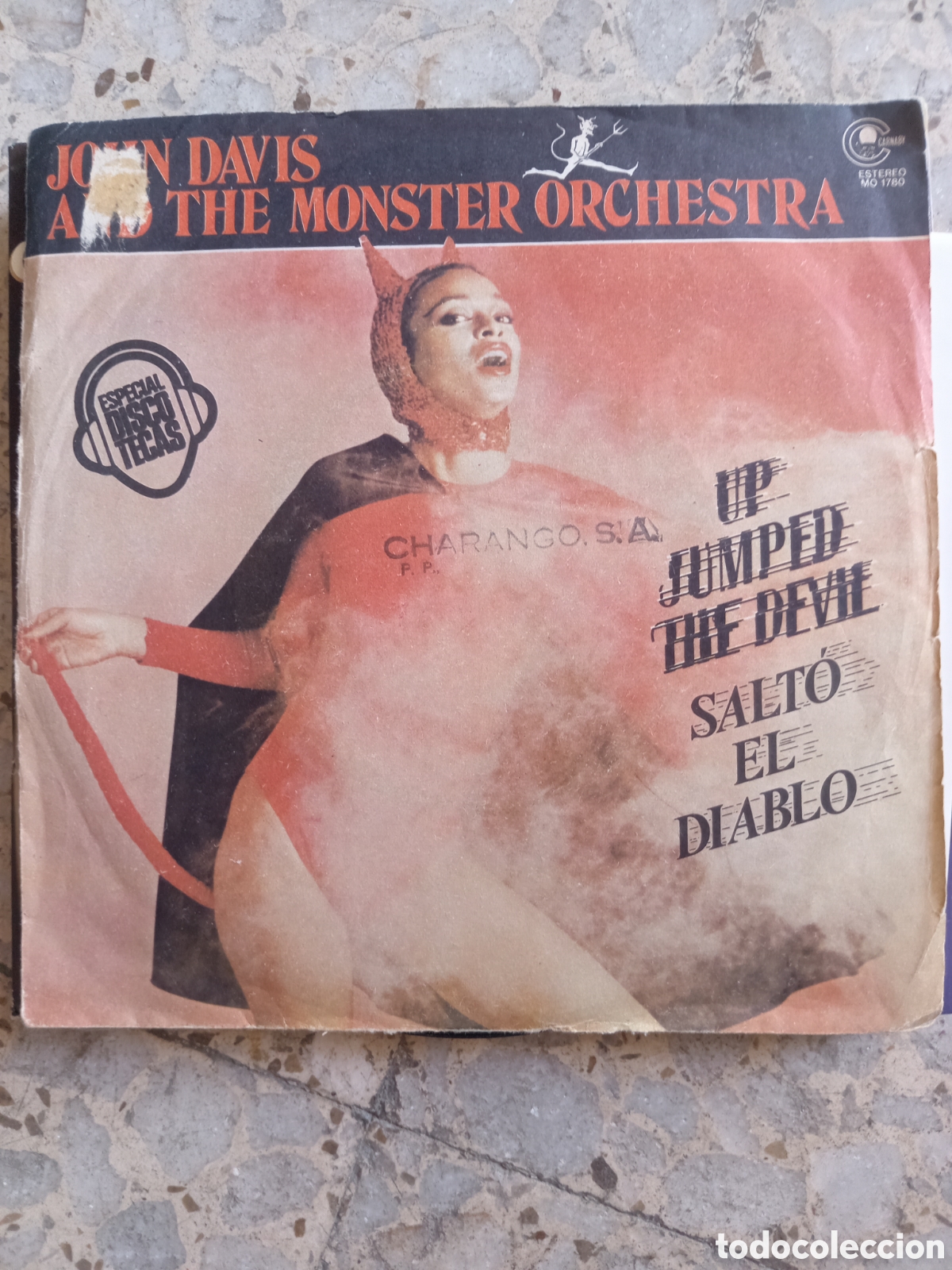 Discos de vinilo: SGL JOHN DAVIS AND THE MOONSTER UP JUMPED THE DEVIL 1977