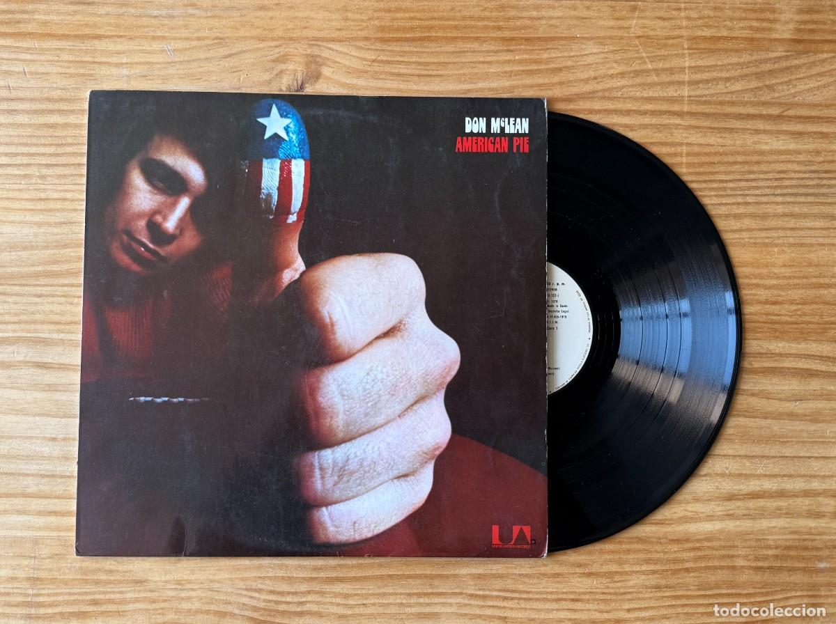 Discos de vinil: Don McLean &lrm;&ndash; American Pie. Spain 1976