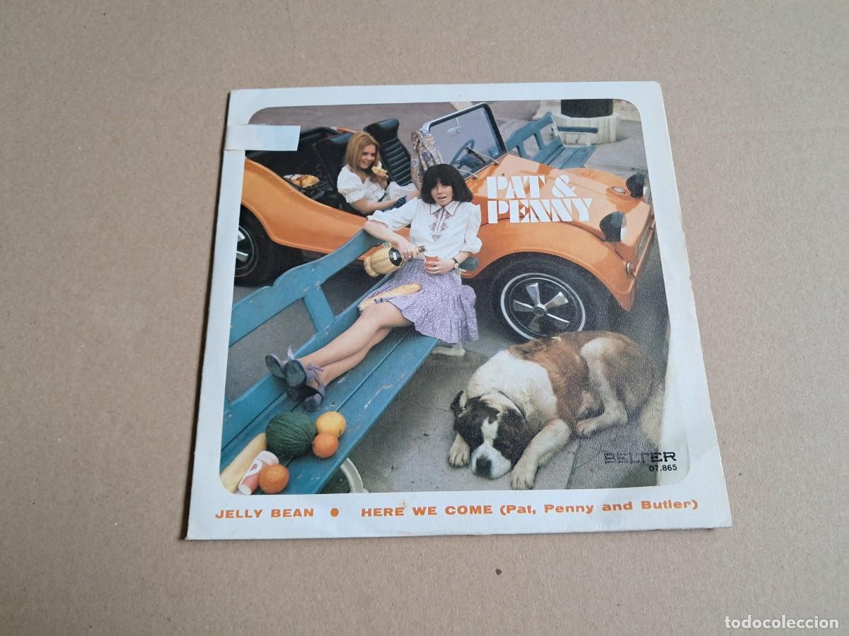 Discos de vinilo: PAT & PENNY - JELLY BEAN SINGLE 1971 EDICION ESPA&Ntilde;OLA