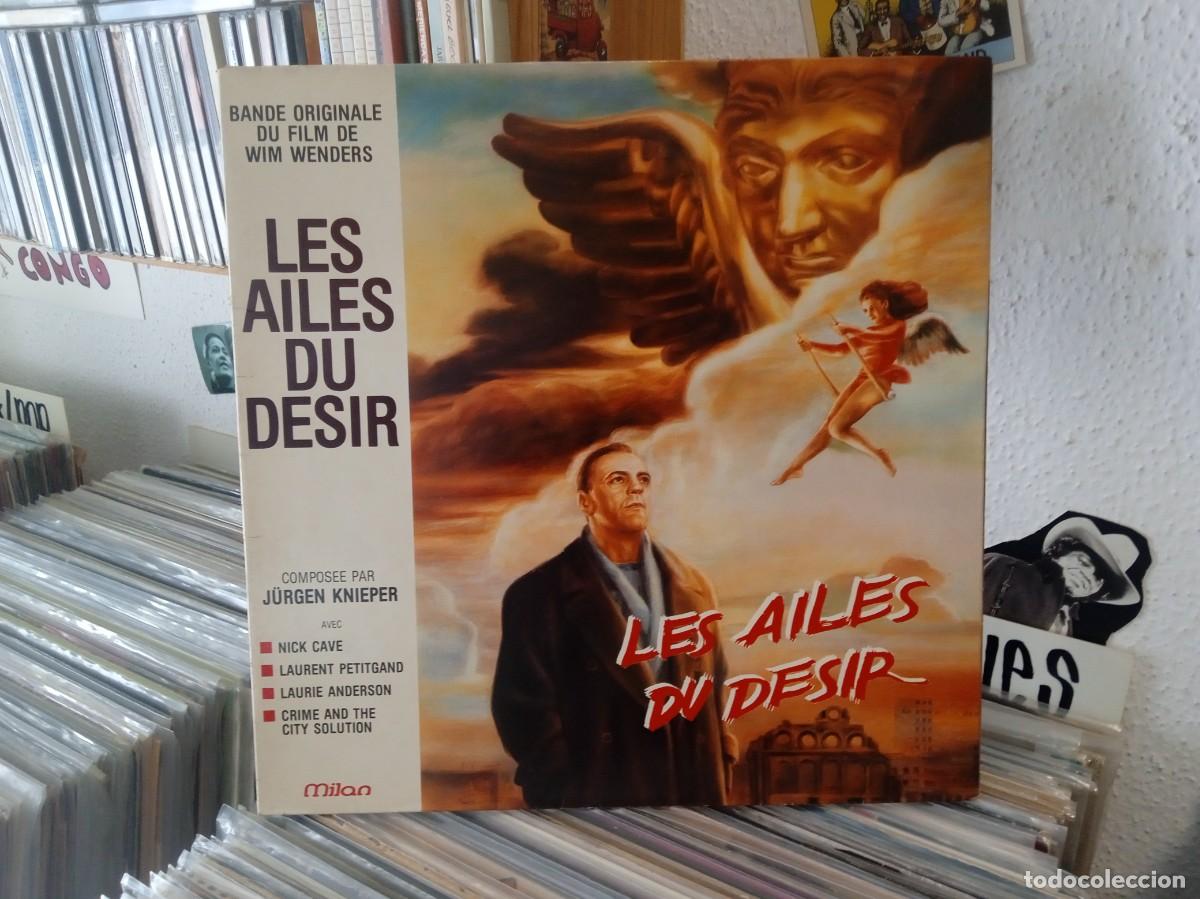Discos de vinilo: Various &ndash; Les Ailes Du Desir. Lp edici&oacute;n francesa 1987.Gatefold. Sello Milan