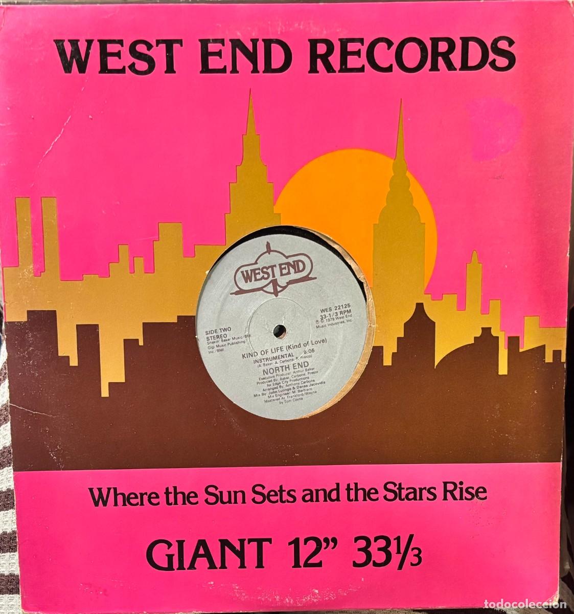 Discos de vinilo: LP MAXI SINGLE NORTH END-KIND OF LIFE (KIND OF LOVE). LP-GEXT-907