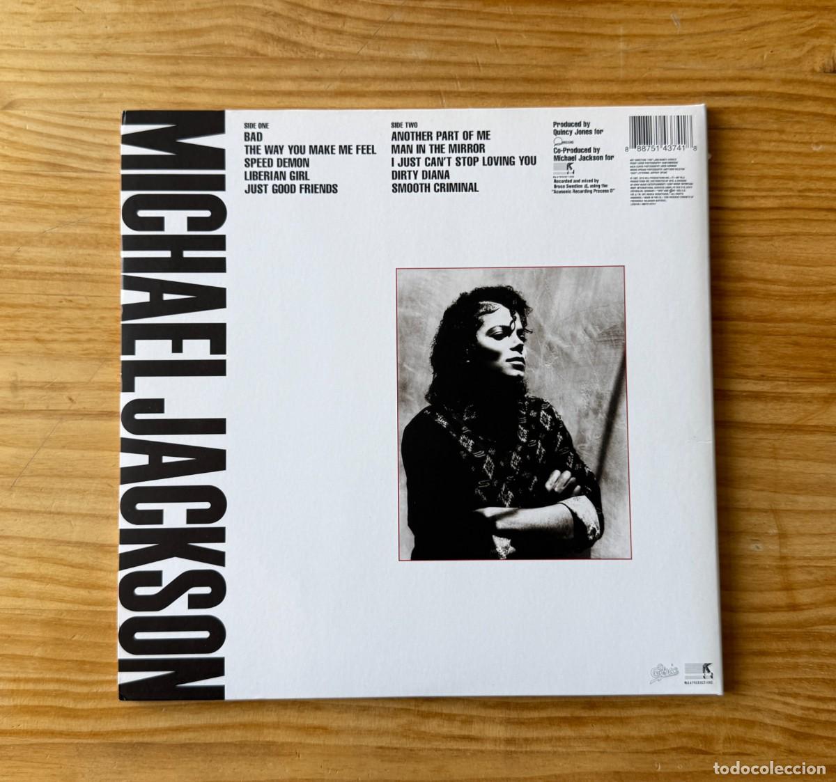 Discos de vinilo: Michael Jackson &lrm;&ndash; Bad. Europe 2022 - Foto 3