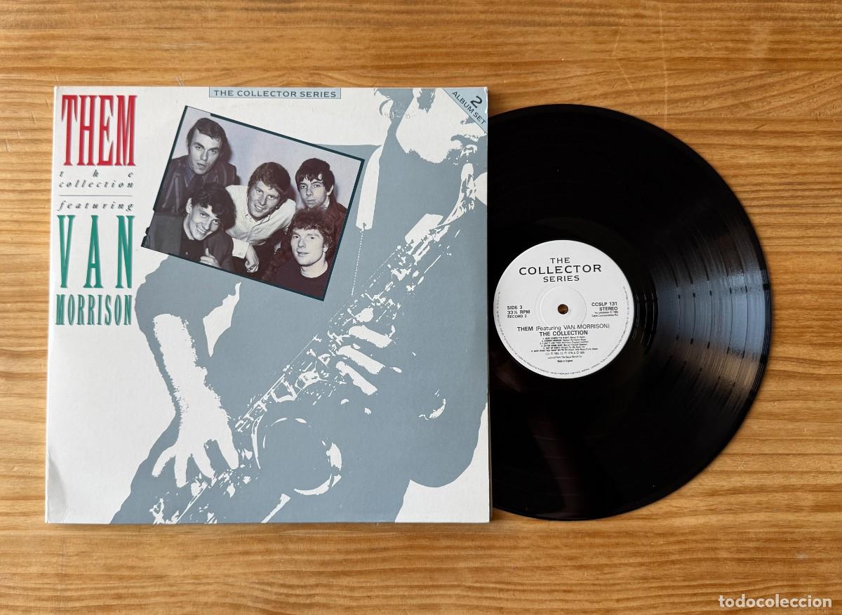 Discos de vinilo: Them Featuring Van Morrison &lrm;&ndash; The Collection. 2LP. UK 1986 - Foto 1