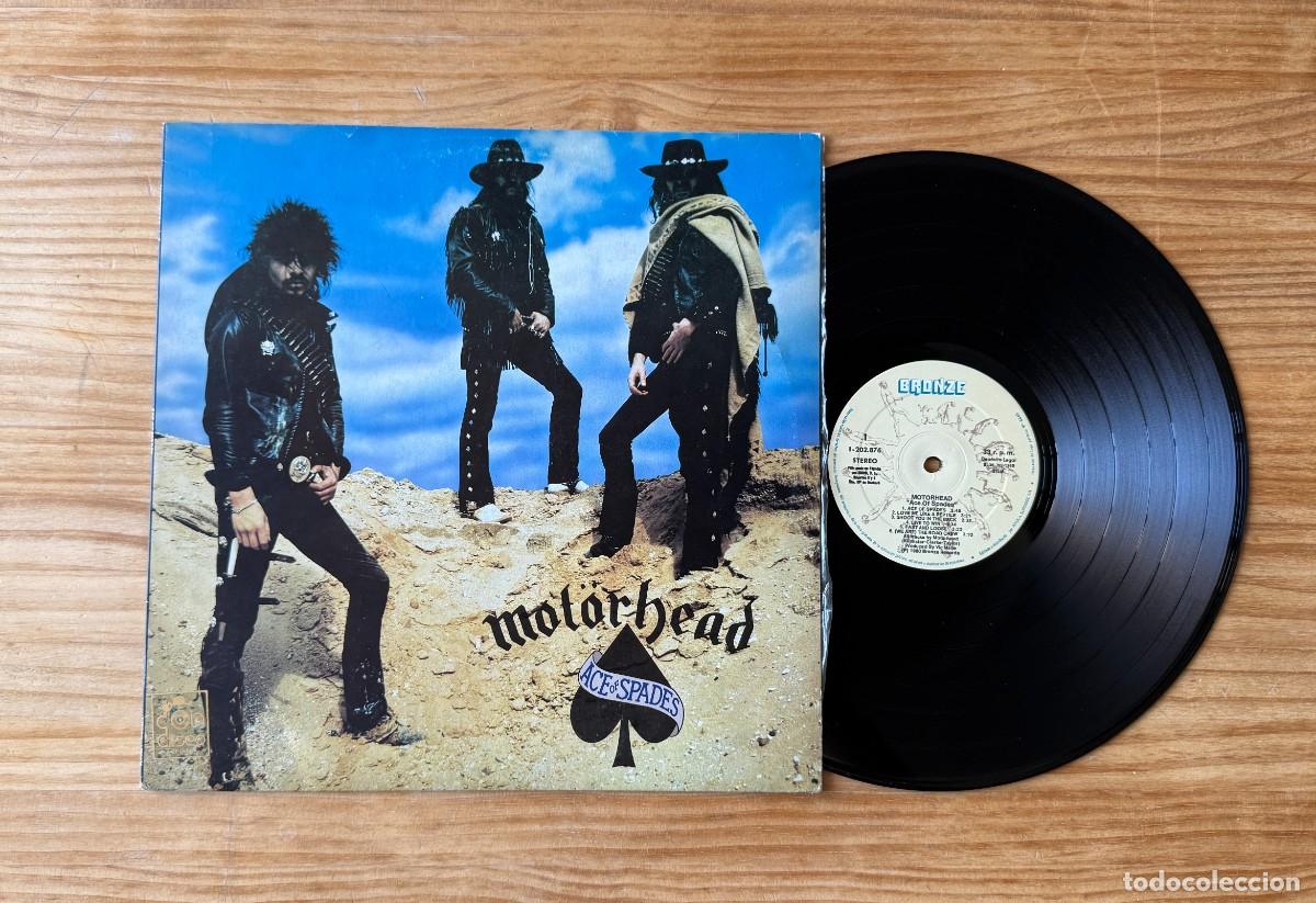 Discos de vinilo: Mot&ouml;rhead &lrm;&ndash; Ace Of Spades. Spain 1981