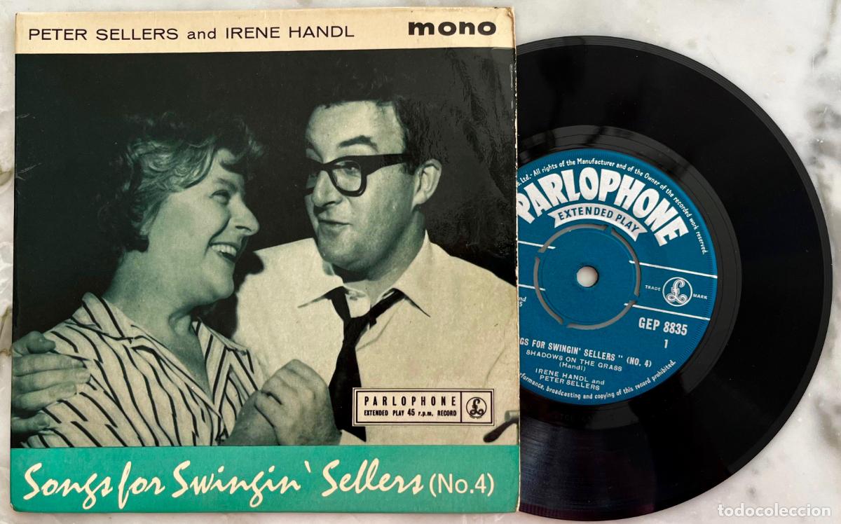 Discos de vinilo: PETER SELLERS & IRENE HANDL. SONGS FOR SWINGING SELLERS. N&ordm; 4. EP 2 TEMAS UK