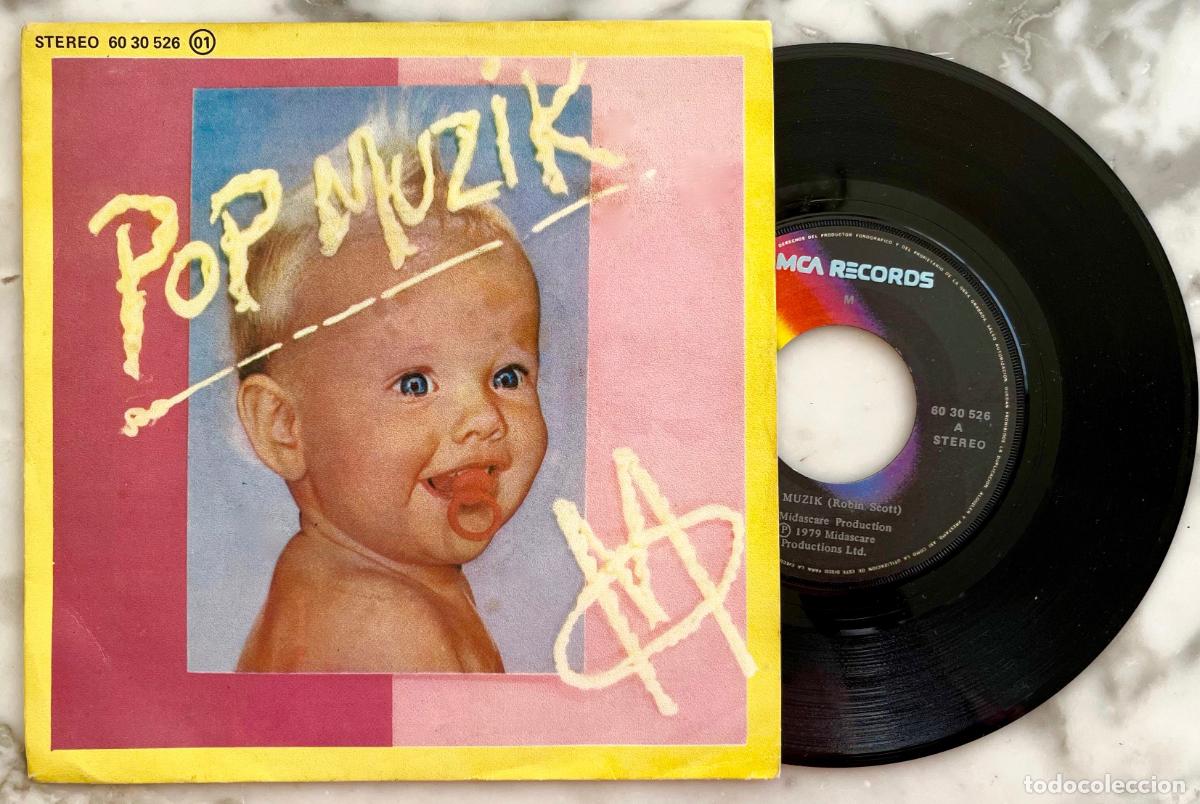 Discos de vinilo: M. POP MUZIK. SINGLE ORIGINAL ESPA&Ntilde;A 1979 - Foto 1