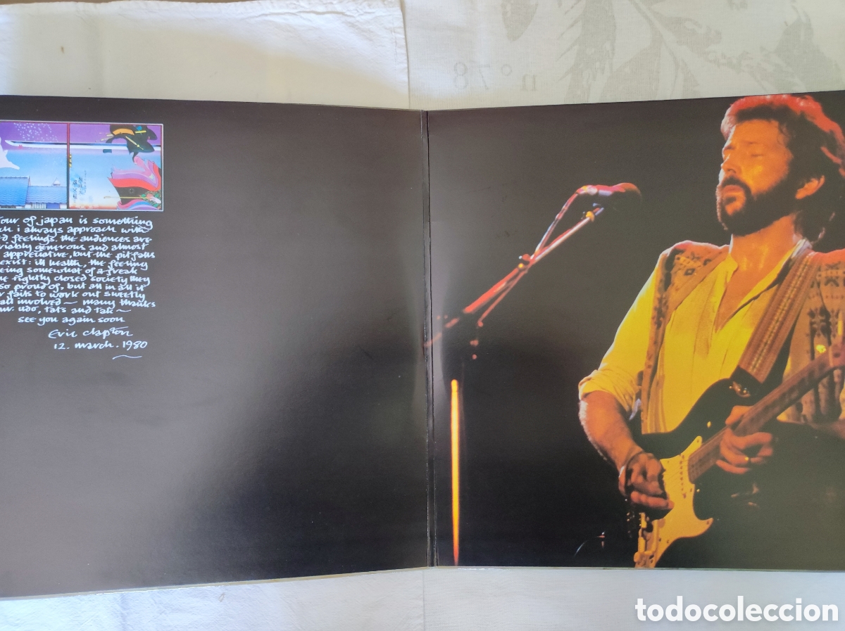 Discos de vinilo: ERIC CLAPTON - JUST ONE NIGHT - Foto 3
