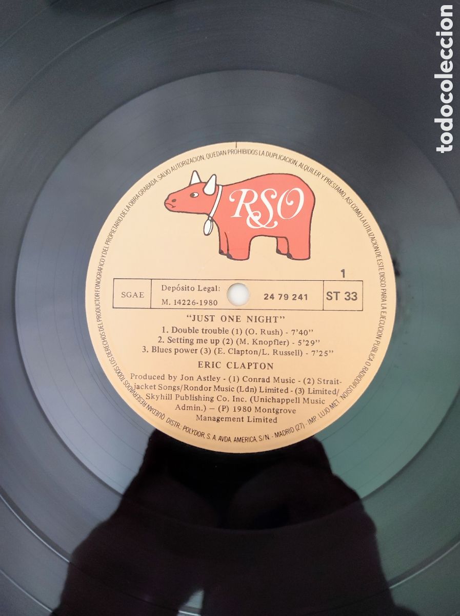 Discos de vinilo: ERIC CLAPTON - JUST ONE NIGHT - Foto 6