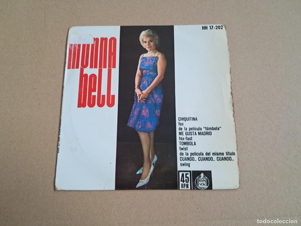 Discos de vinilo: MONNA BELL - CHIQUITINA EP 4 TEMAS 1962