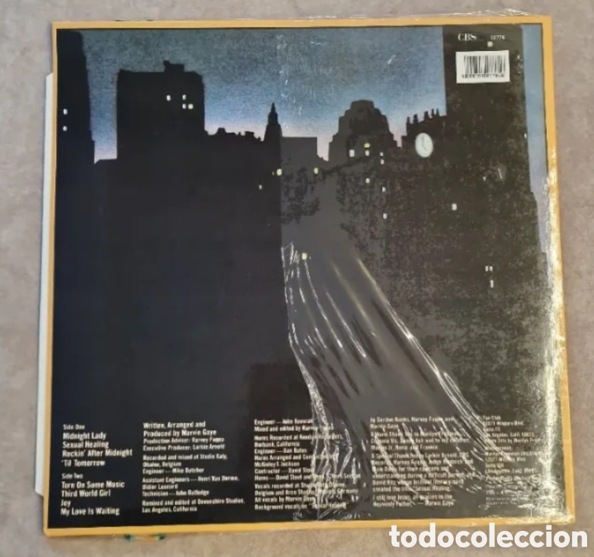 Discos de vinilo: MARVIN GAYE. Midnight love.1982 - Foto 2