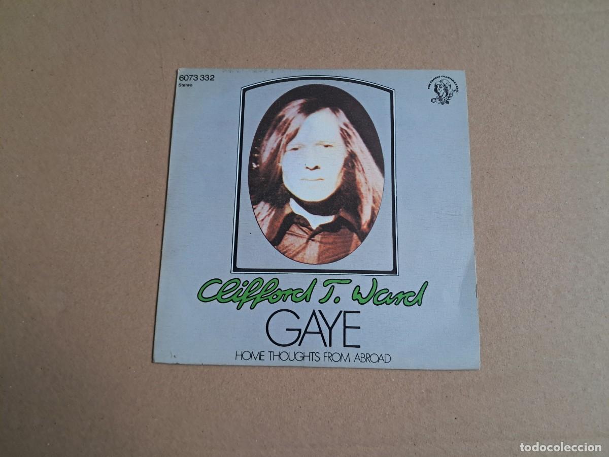 Discos de vinilo: CLIFFORD T. WARD - GAYE SINGLE 1973 EDICION ESPA&Ntilde;OLA