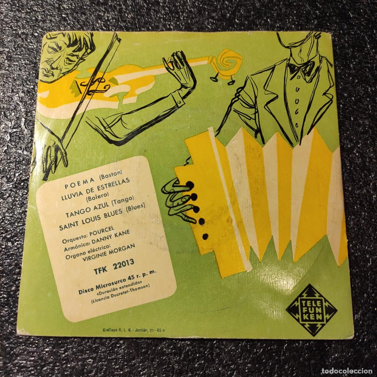 Discos de vinilo: FRANCK POURCEL / DANNY KANE . LLUVIA DE ESTRELLAS + 3 ** EP TELEFUNKEN ** juani
