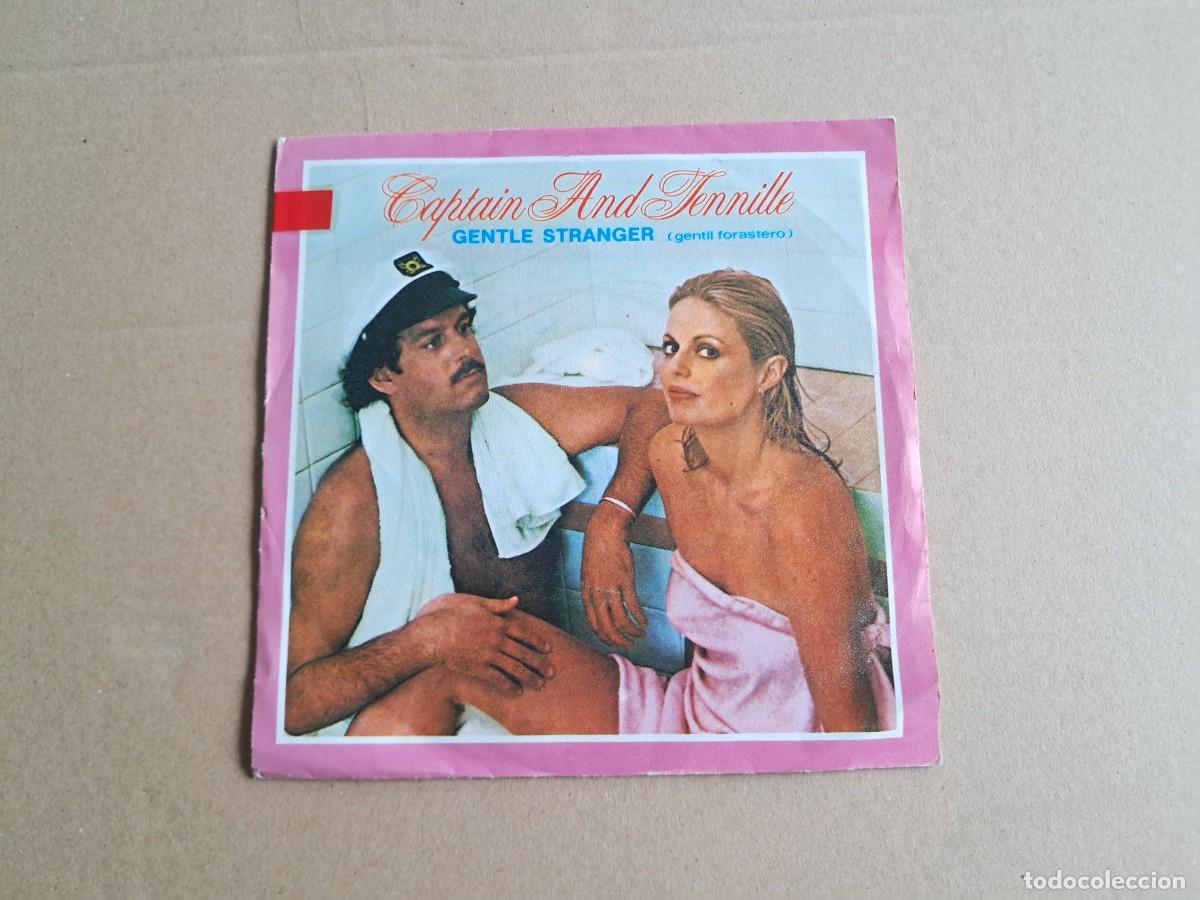 Discos de vinilo: CAPTAIN & TENNILLE - GENTLE STRANGER SINGLE 1982 EDICION ESPA&Ntilde;OLA
