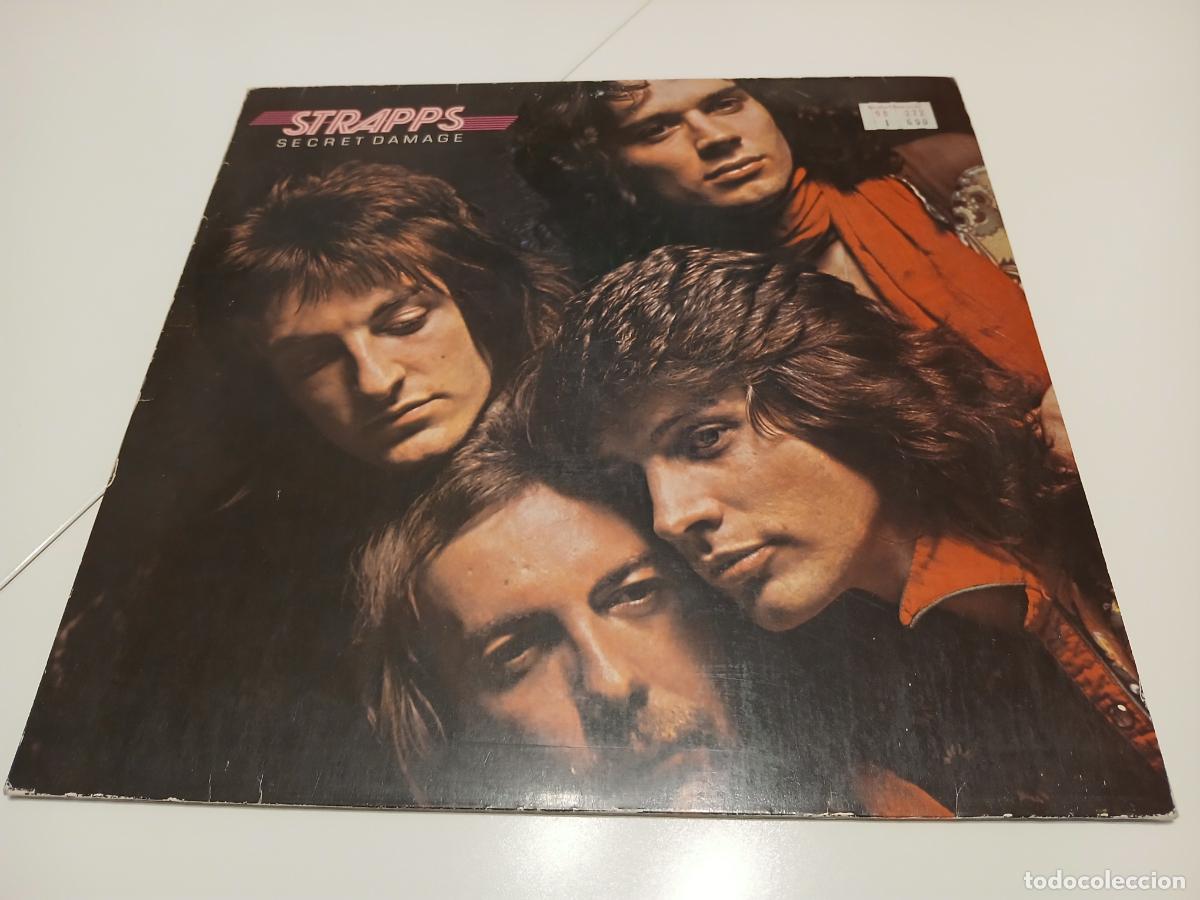 Discos de vinilo: Strapps &lrm;&ndash; Secret Damage- (1977) LP disco vinilo