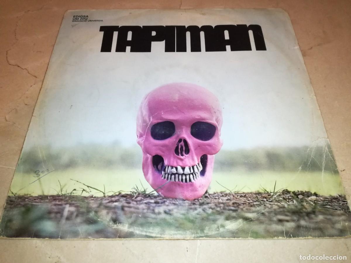 Discos de vinilo: TAPIMAN-PRIMER LP-PRIMERA EDICI&Oacute;N EDIGSA 1972-MUY RARO Y MUY DIF&Iacute;CIL-HARD ROCK