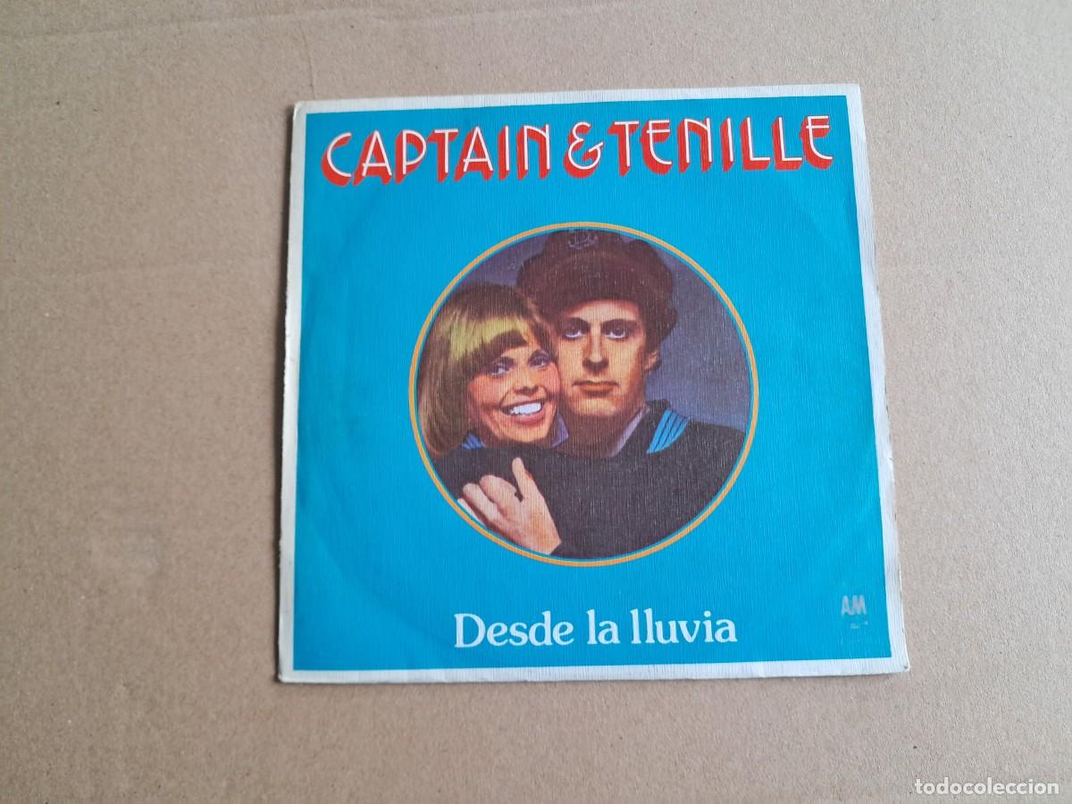 Discos de vinilo: CAPTAIN & TENNILLE - DESDE LA LLUVIA SINGLE 1977 EDICION ESPA&Ntilde;OLA