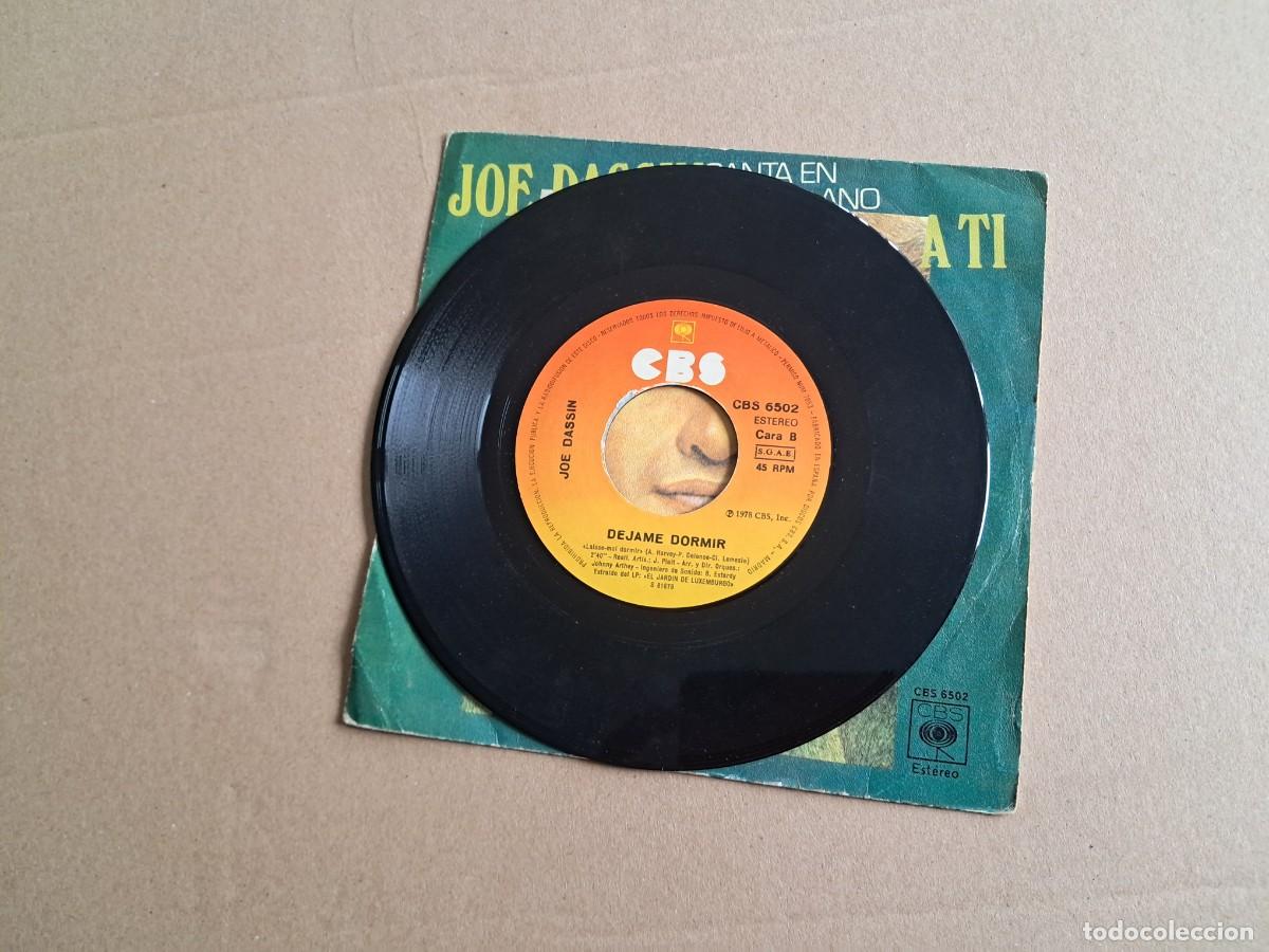 Discos de vinilo: JOE DASSIN - A TI SINGLE 1978 EDICION ESPA&Ntilde;OLA - Foto 2