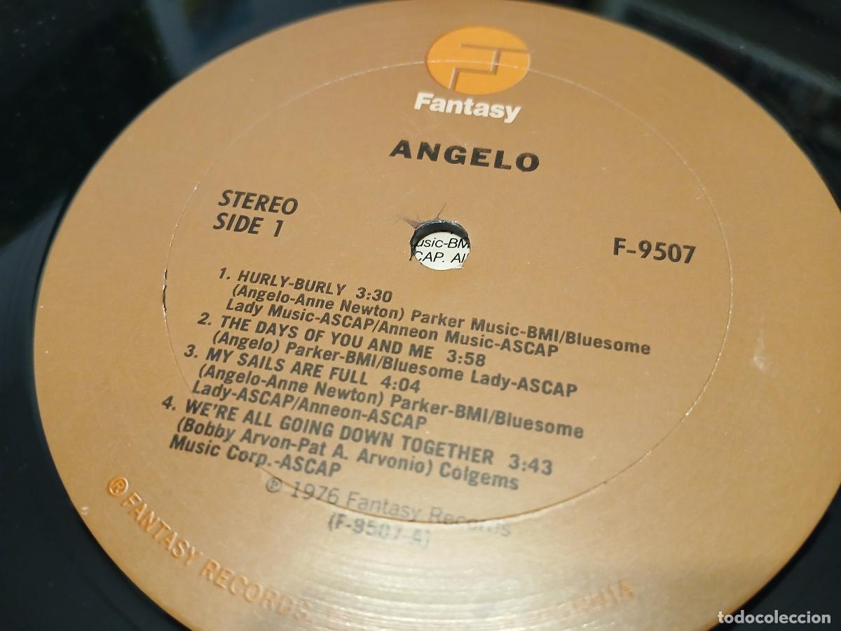 Discos de vinilo: Angelo &ndash; Angelo- (1976) LP disco vinilo - Foto 2