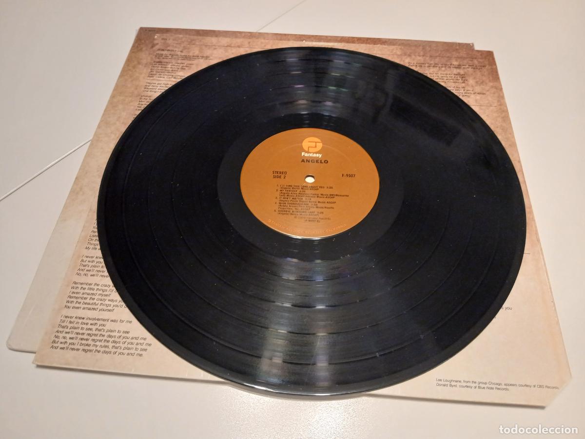 Discos de vinilo: Angelo &ndash; Angelo- (1976) LP disco vinilo - Foto 4