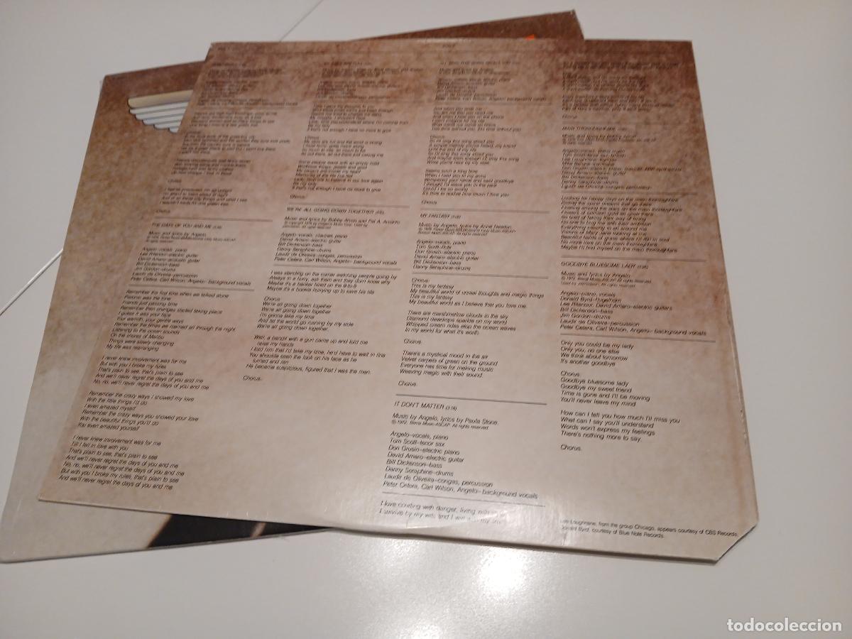 Discos de vinilo: Angelo &ndash; Angelo- (1976) LP disco vinilo - Foto 5