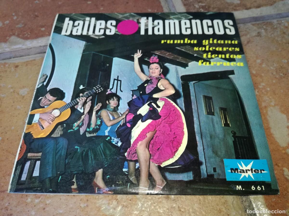 Discos de vinilo: BAILES FLAMENCOS VOL. 2-RUMBA GITANA, SOLEARES, TIENTOS Y FARRUCA-ORIGINAL 1967