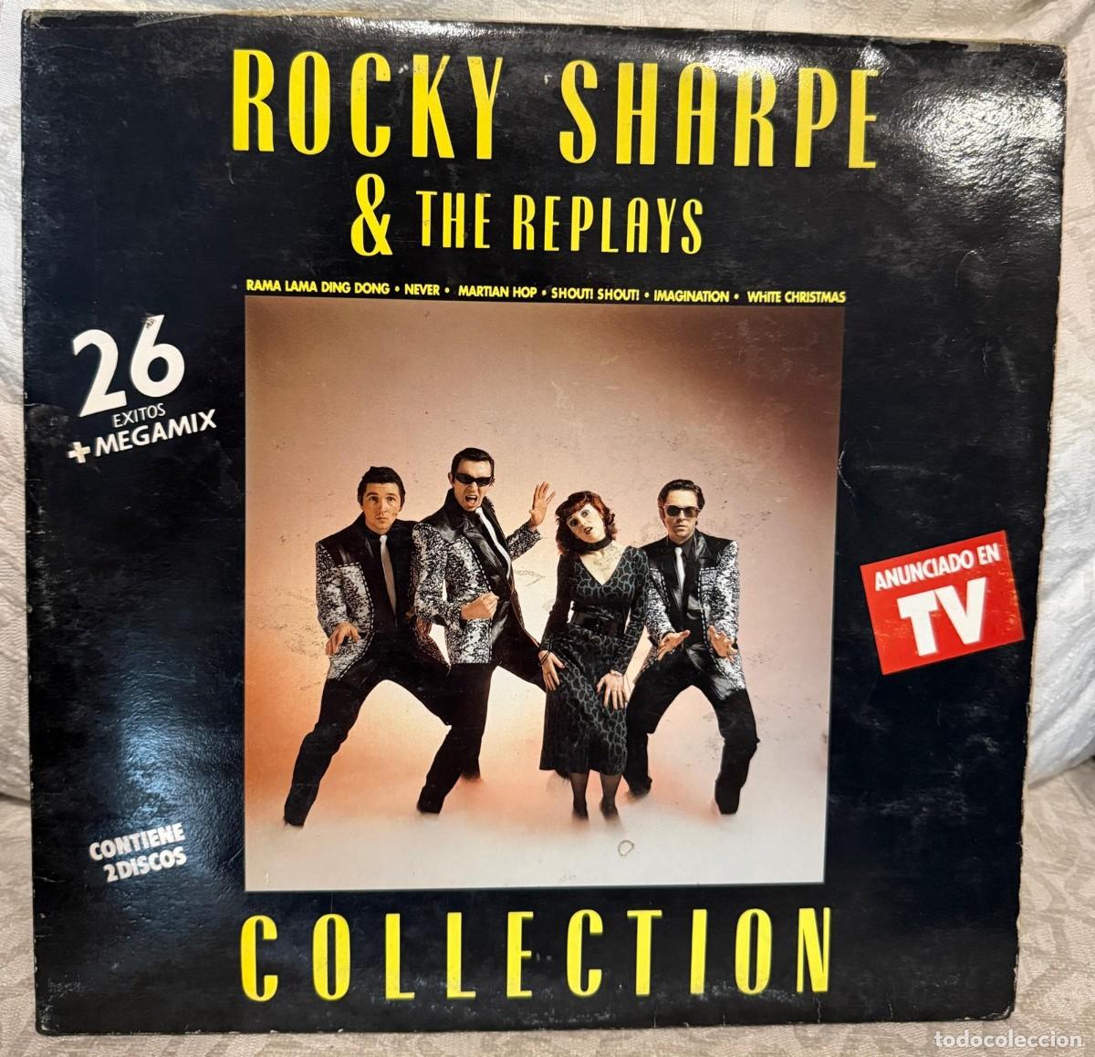 Discos de vinilo: Rocky Sharpe & The replays - collection. Disco vinilo. Edic. Spain 1990