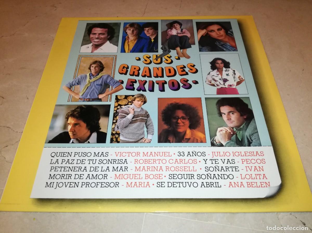Discos de vinilo: SUS GRANDES EXITOS-JULIO IGLESIAS, PECOS, IVAN, MIGUEL BOSE, ANA BELEN...-EN EXCELENTE ESTADO