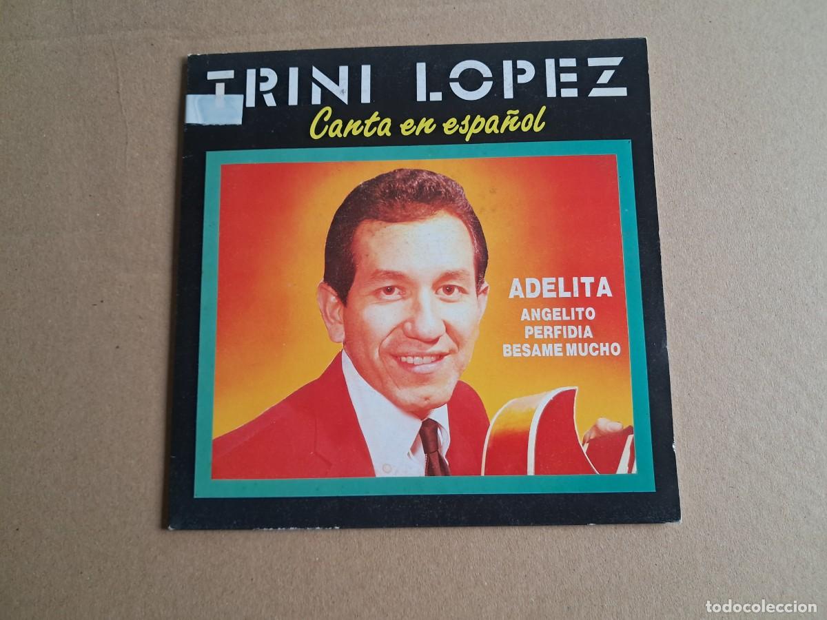 Discos de vinilo: TRINI LOPEZ - ADELITA EP 4 TEMAS 1990 EDICION ESPA&Ntilde;OLA