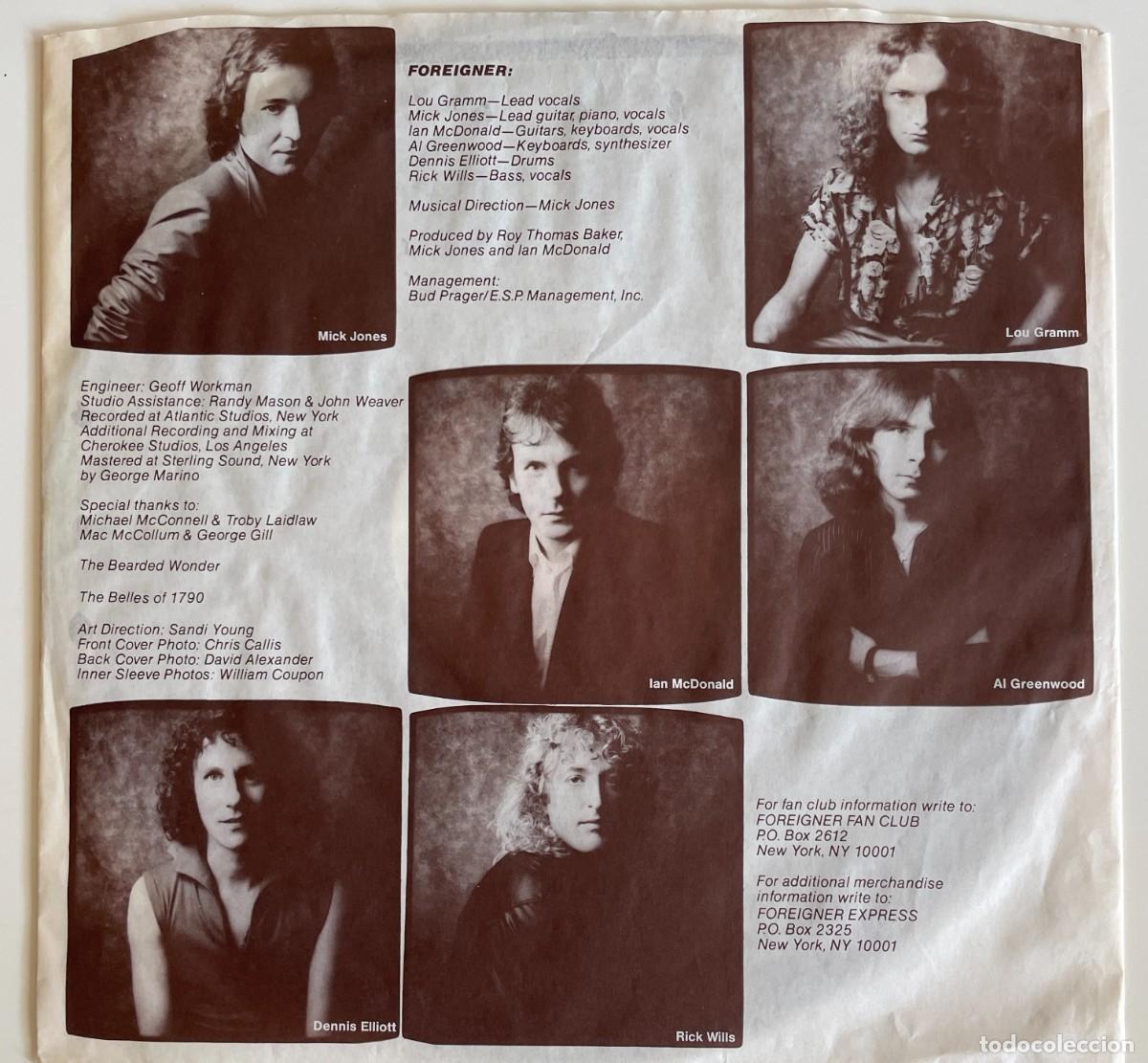 Discos de vinilo: Foreigner &ndash; Head Games - Foto 3