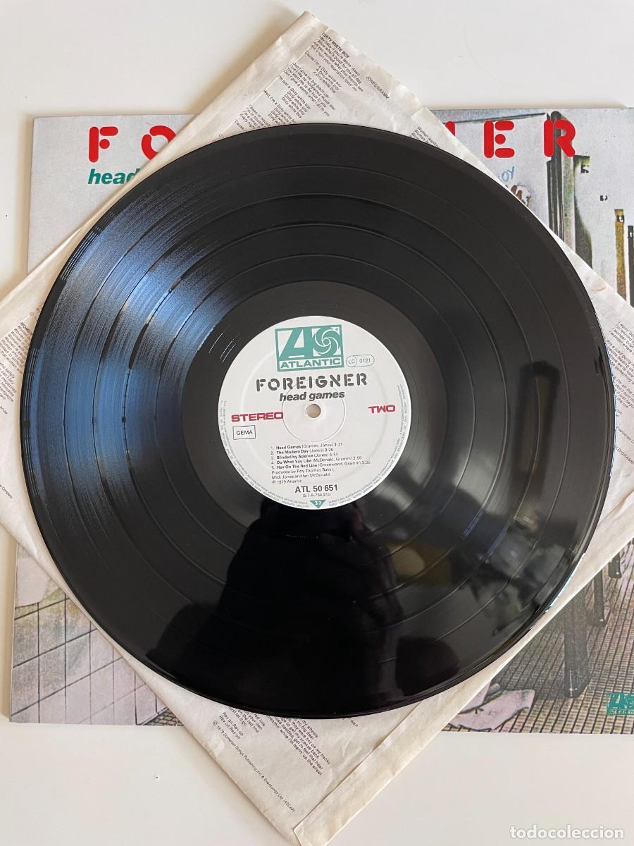 Discos de vinilo: Foreigner &ndash; Head Games - Foto 6