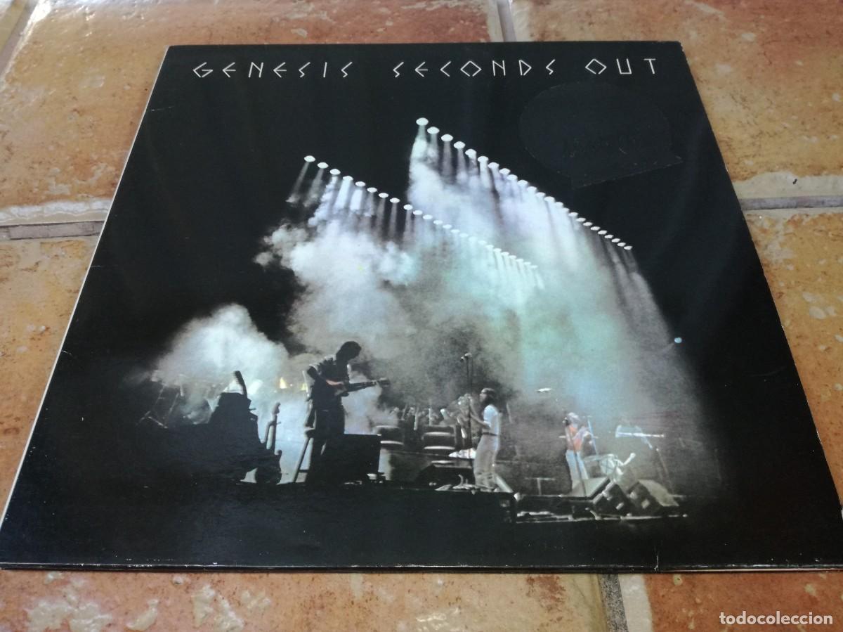 Discos de vinilo: GENESIS-SECONDS OUT-DOBLE LP-EDICI&Oacute;N ESPA&Ntilde;OLA-VINILOS EN EXCELENTE ESTADO