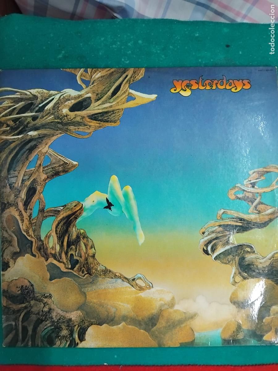 Discos de vinilo: LP - YES: YESTERDAYS. HATS 421-161. HISPAVOX / ATLANTIC RECORDING, 1975