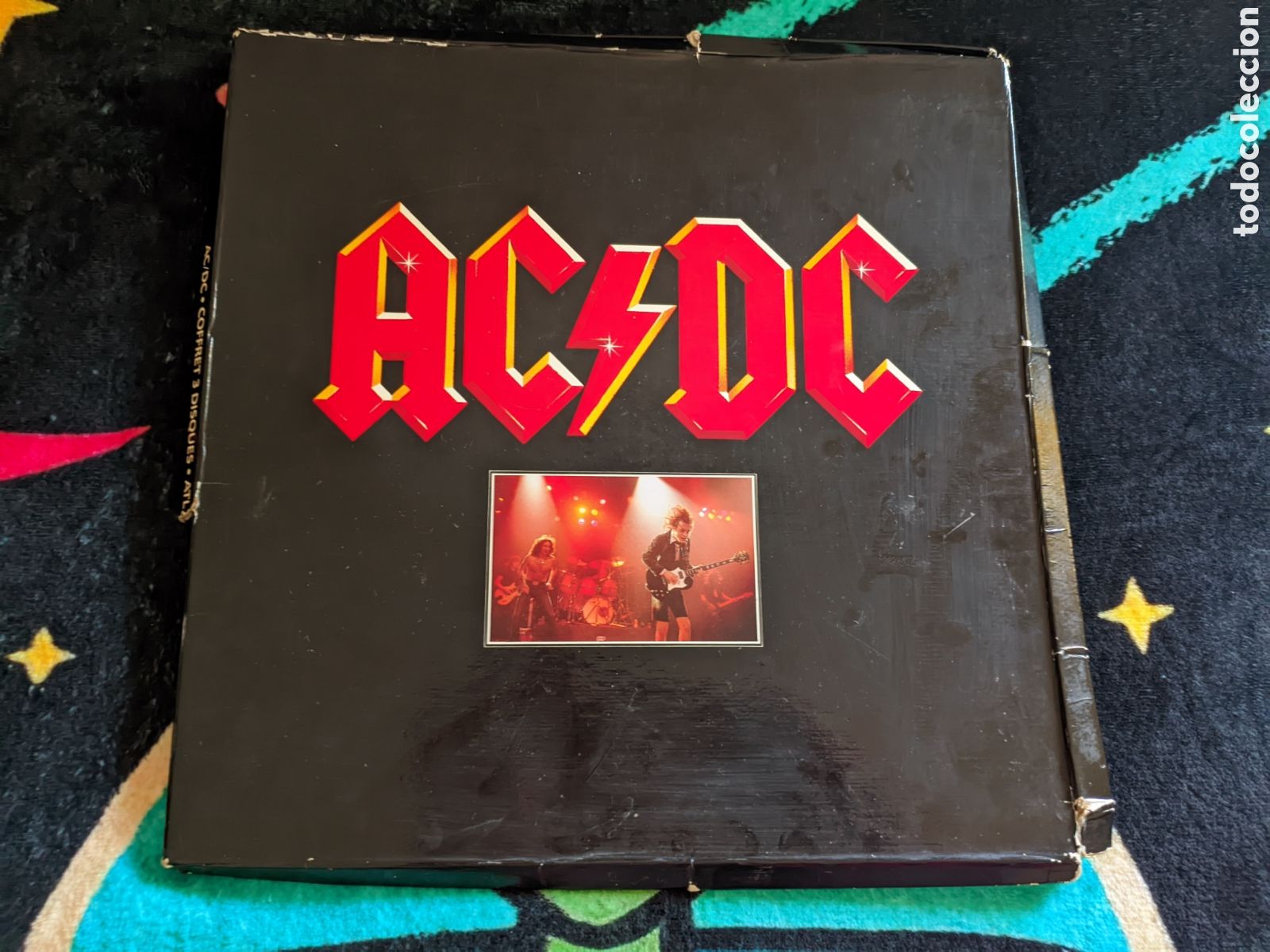 Discos de vinilo: // AC/DC - Box 3 primeros LPs - Atlantic Francia,1980