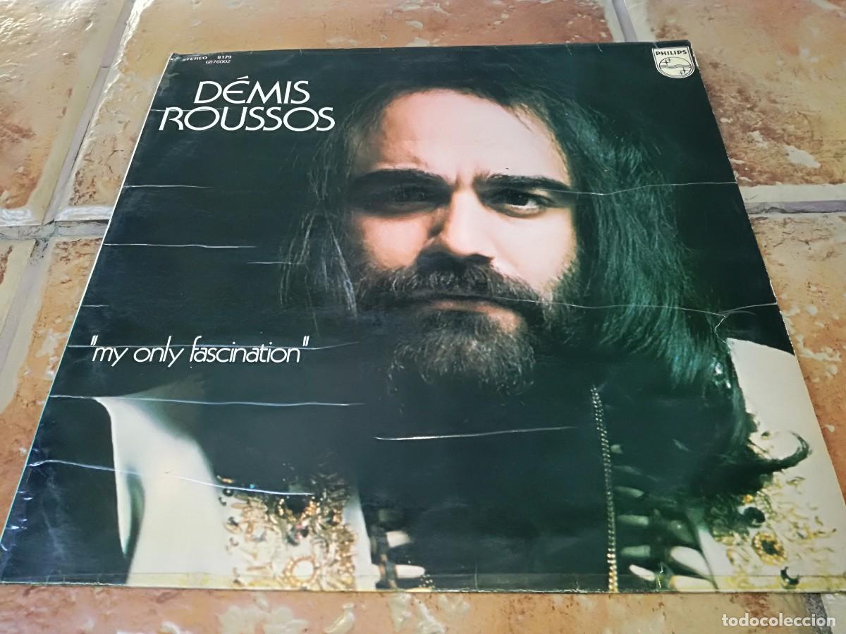 Discos de vinilo: DEMIS ROUSSOS-MY ONLY FASTINATION-ORIGINAL ESPA&Ntilde;OL 1974-DISCOLIBRO