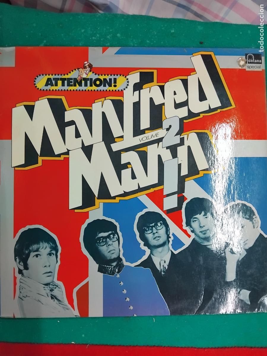 Discos de vinilo: LP - ATTENTION! MANFRED MANN! VOL. 2. FONTANA SPECIAL 6438 079