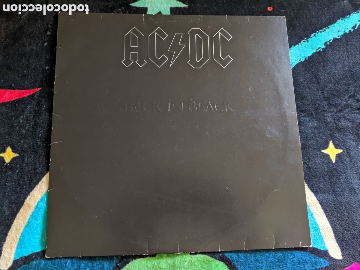 Discos de vinilo: // AC/DC - Back in black - Atlantic Alemania 1980,embossed