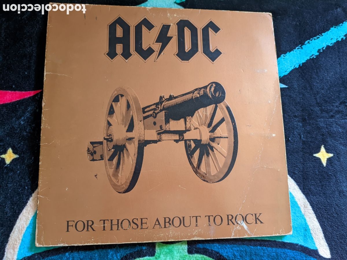 Discos de vinilo: // AC/DC For those about to rock - Atlantic Germany 1981, gatefold,embossed