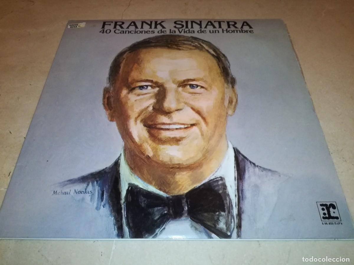 Discos de vinilo: FRANK SINATRA-40 CANCIONES DE LA VIDA DE UN HOMBRE-DOBLE LP-EDICI&Oacute;N ESPA&Ntilde;OLA