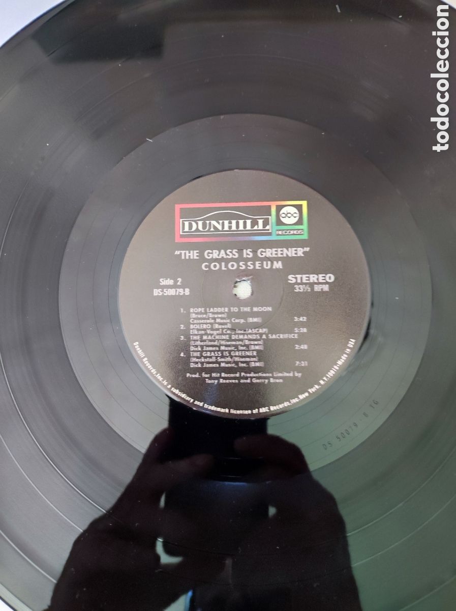 Discos de vinilo: COLOSSEUM - THE GRASS IS GREENER - Foto 5