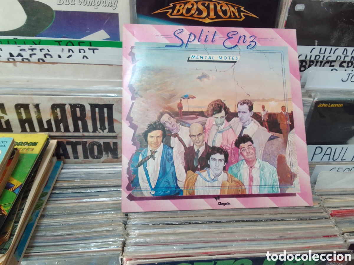 Discos de vinilo: Mental notes, split enz