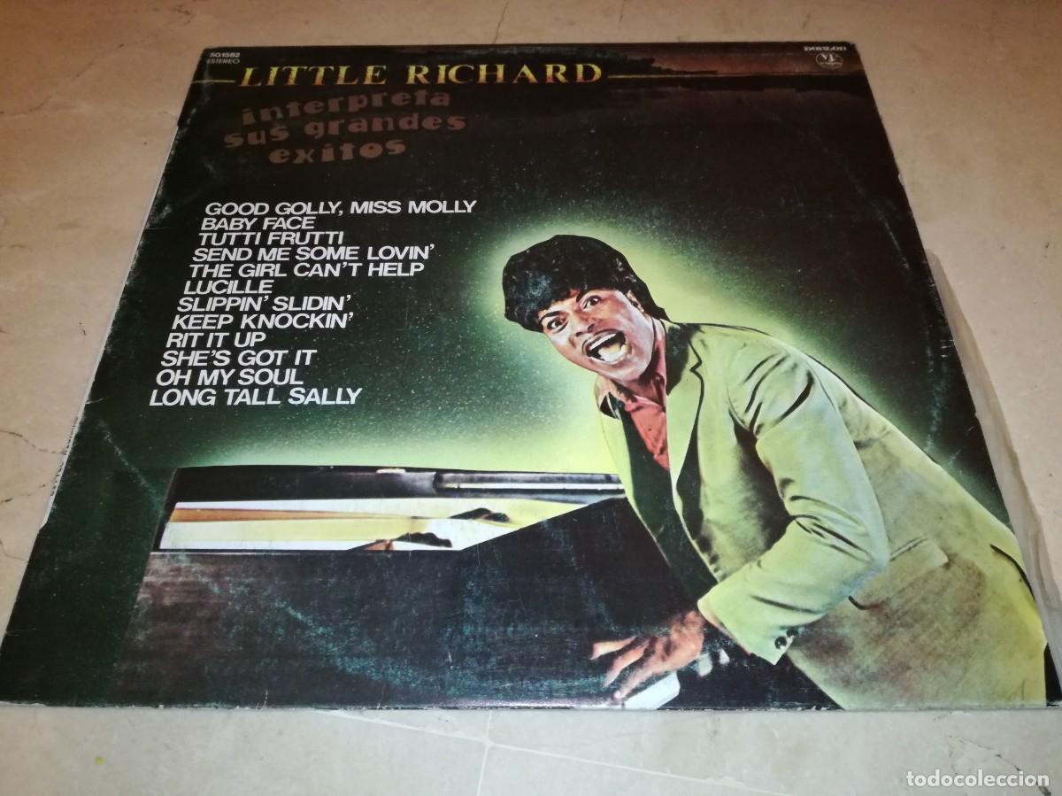 Discos de vinilo: LITTLE RICHARD-INTERPRETA SUS GRANDES EXITOS-VINILO EN EXCELENTE ESTADO