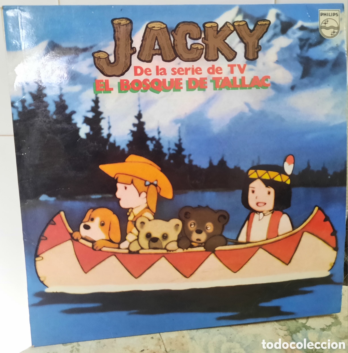 Discos de vinilo: Disco Vinilo Infantil Jacky El Bosque de Tallac