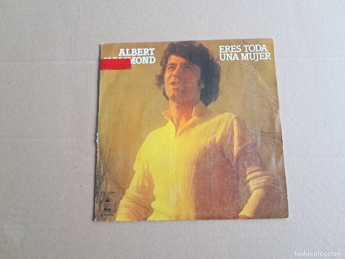 Discos de vinilo: ALBERT HAMMOND - ERES TODA UNA MUJER SINGLE 1977 EDICION ESPA&Ntilde;OLA