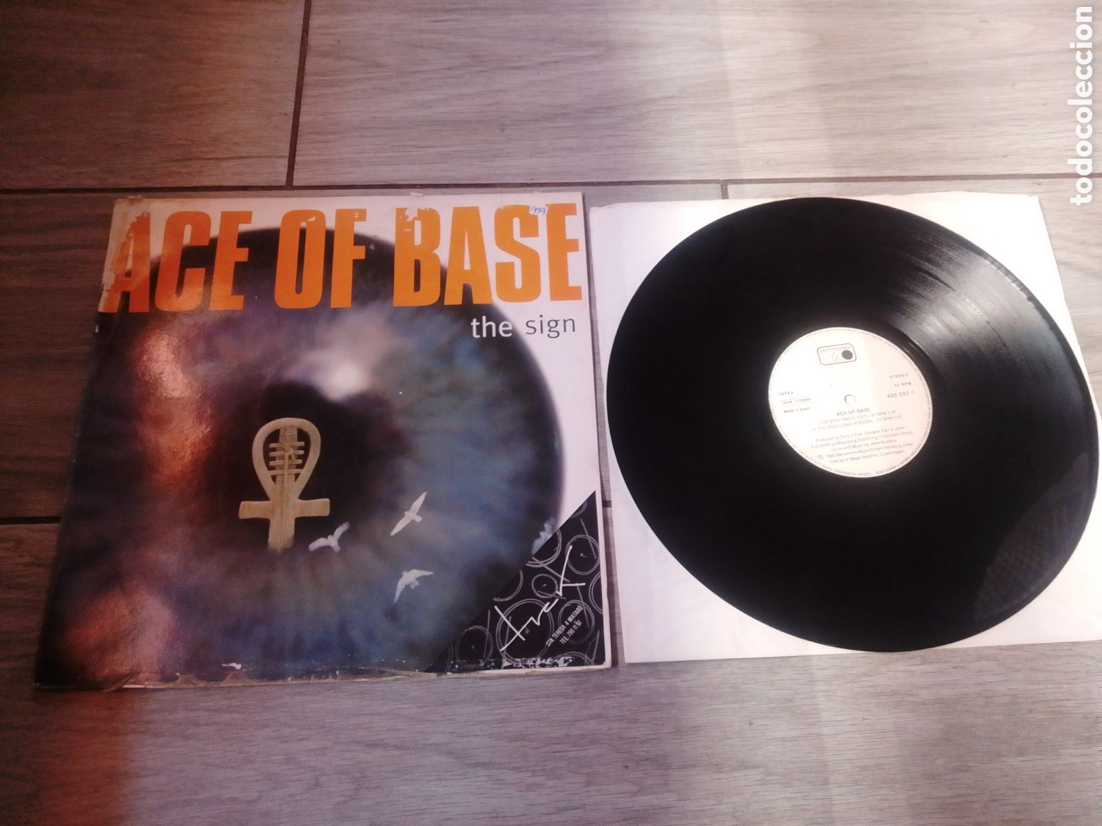 Discos de vinilo: ACE OF BASE - THE SIGN - MAXI - SPAIN - METRONOME - PLS 414 - L -