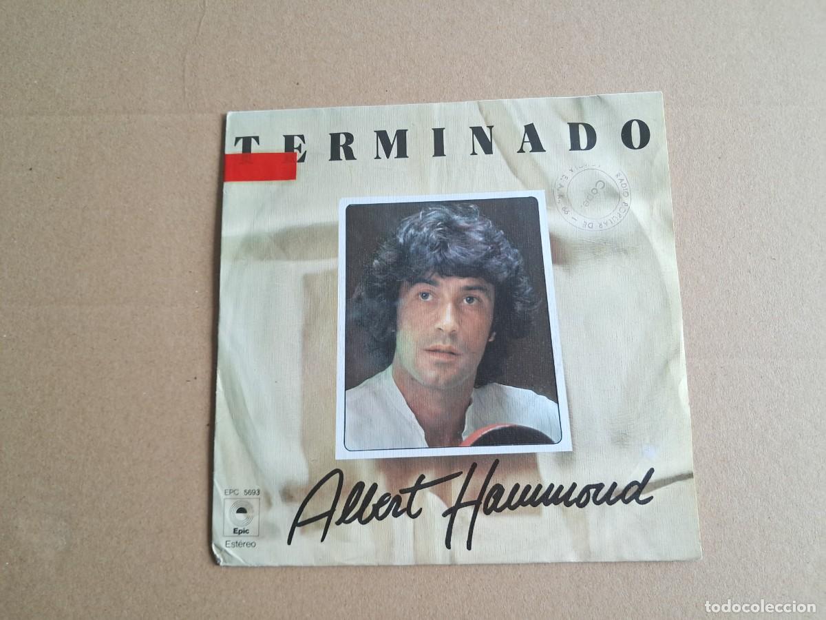 Discos de vinilo: ALBERT HAMMOND - TERMINADO SINGLE 1977 EDICION ESPA&Ntilde;OLA